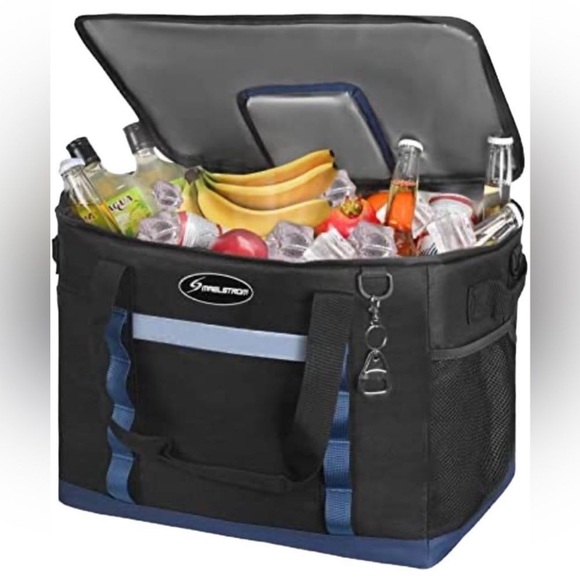 Maelstrom Black Blue Insulated Duffel Cooler Bag - Picture 7 of 16